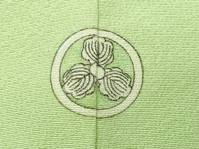 平和屋着物●中国三大刺繍 スワトウ相良刺繍 総刺繍 訪問着 草花文 金糸 正絹 逸品 CABK2445gh