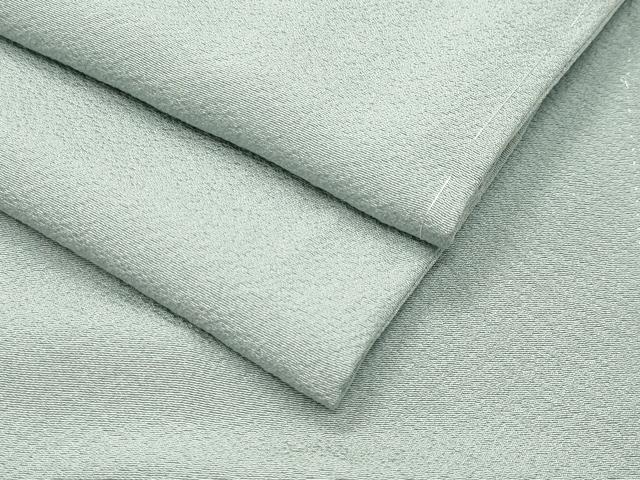 平和屋着物●上質な色無地 千草鼠色 正絹 逸品 未使用 CABK2451gh