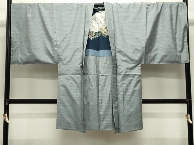 平和屋着物●男性本場大島紬アンサンブル100亀甲総詰め 宮脇廉太郎商店謹製 証紙付き キングサイズ 正絹 逸品 未使用 CABK2465gh
