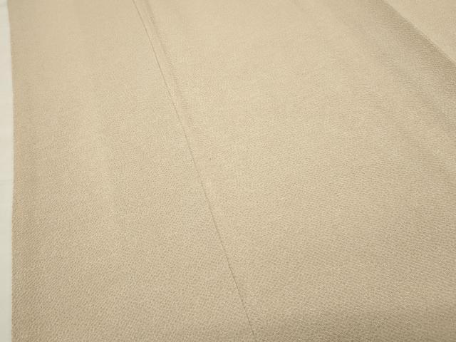 平和屋着物●上質な色無地 浅黄色 鬼しぼ縮緬 正絹 逸品 CABK2481gh