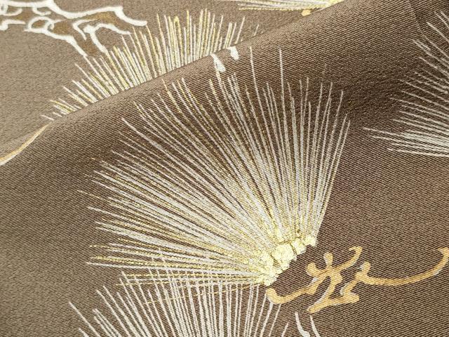 平和屋着物●訪問着 作家物 枝松文 正絹 逸品 CABK2523gh