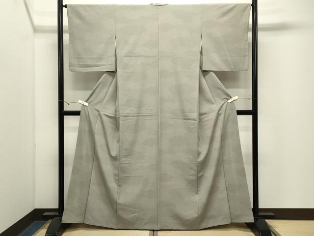 平和屋着物●小紋 大小あられ 洗える着物 CABK2548gh