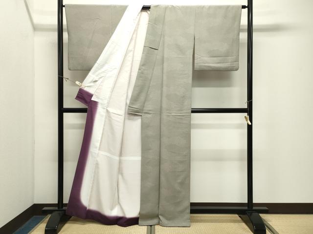 平和屋着物●小紋 大小あられ 洗える着物 CABK2548gh