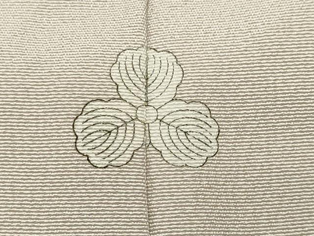 平和屋着物●人間国宝 福田喜三郎 訪問着 刺繍 枝松文 暈し染め 金彩 正絹 逸品 CABK2596gh
