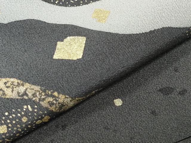 平和屋着物●訪問着 流水箔散らし 暈し染め 金彩 やまと誂製 正絹 逸品 CABK2664gh