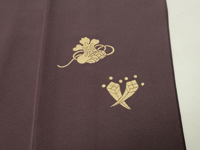 平和屋着物●訪問着 雪輪重ね花文 金銀彩 正絹 逸品 CABK2724gh