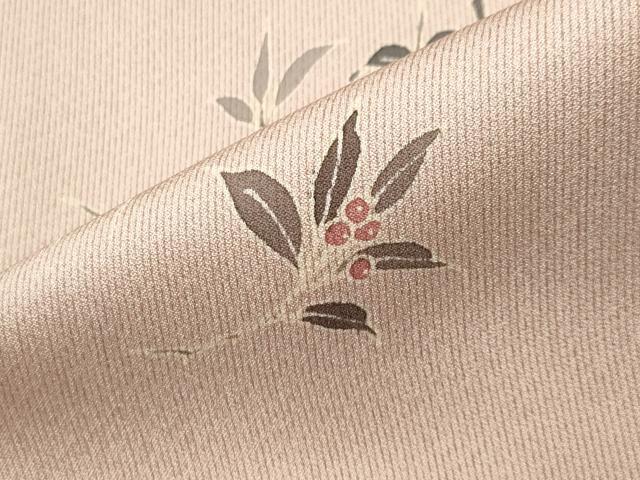 平和屋着物●訪問着 刺繍 草花文 暈し染め 金彩 正絹 逸品 CABK2770gh