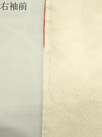平和屋着物●訪問着 手描き 草花文 暈し染め 正絹 逸品 CABK2785gh