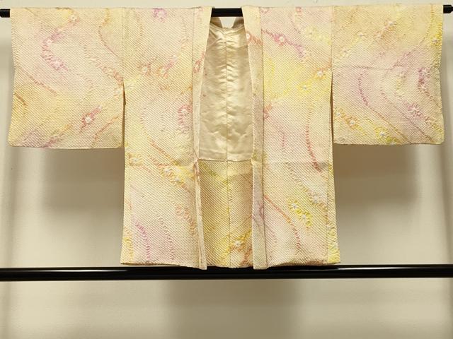 平和屋着物#羽織 総絞り 流線文 正絹 逸品 CABK3218in