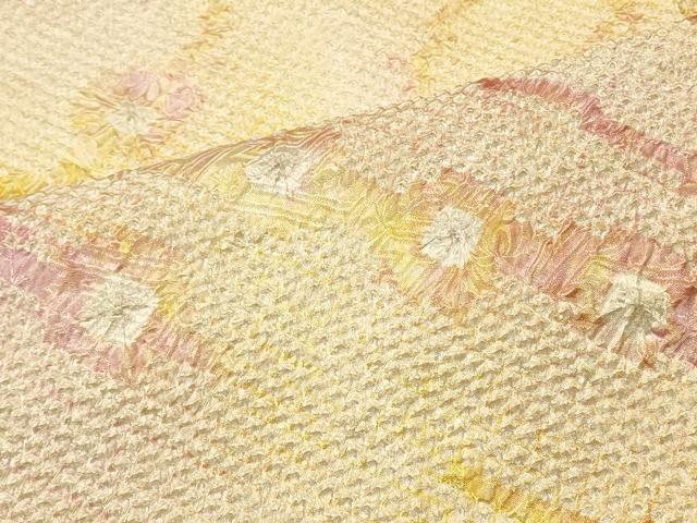 平和屋着物#羽織 総絞り 流線文 正絹 逸品 CABK3218in