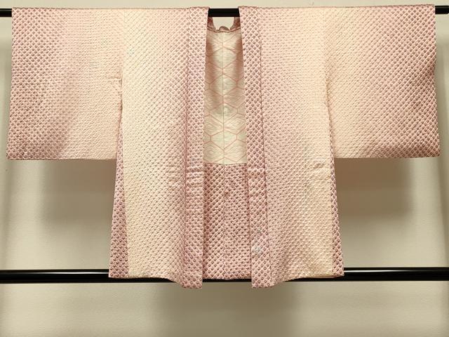 平和屋着物#羽織 総絞り 鹿の子文様 暈し染め 銀彩 正絹 逸品 CABK3227in