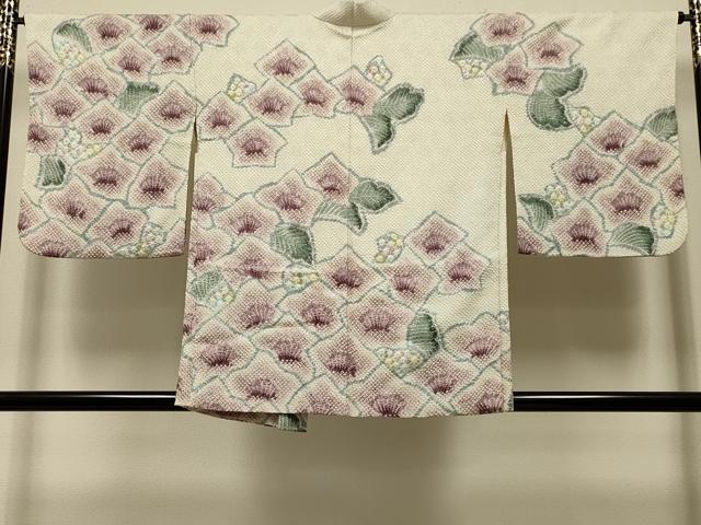 平和屋着物#羽織 総絞り 草花文 正絹 逸品 CABK3229in