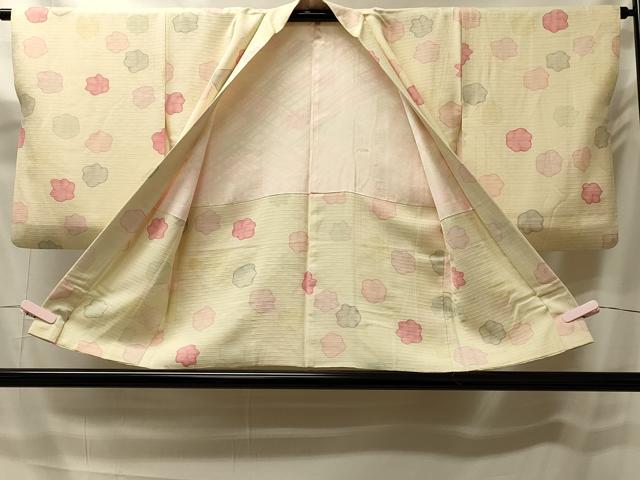 平和屋着物#羽織 舞花文 正絹 逸品 CABK3257in