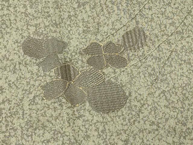 平和屋着物#羽織 地紋起こし 枝花文 金彩 正絹 逸品 CABK3267in