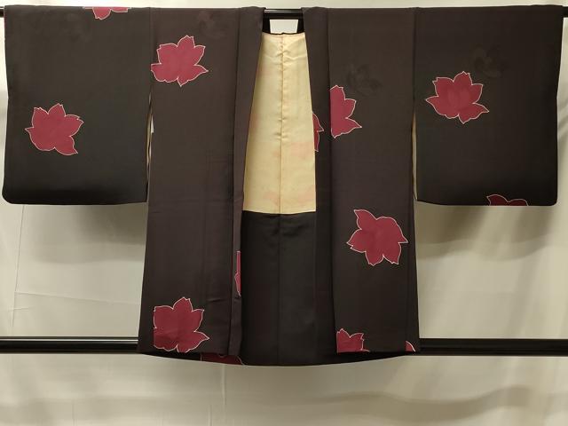平和屋着物#羽織 地紋起こし 舞花文 正絹 逸品 CABK3271in