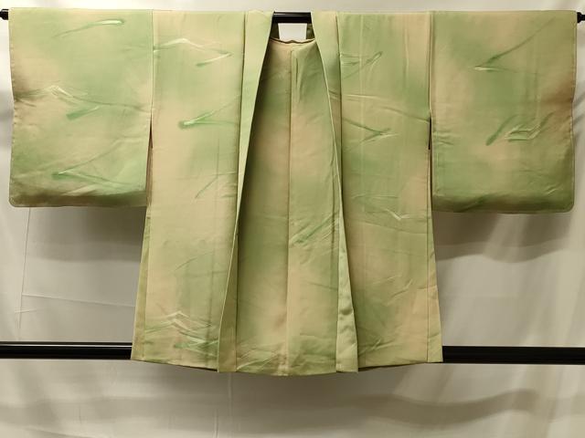平和屋着物#羽織 地紋起こし 霞文 暈し染め 正絹 逸品 未使用 CABK3287in
