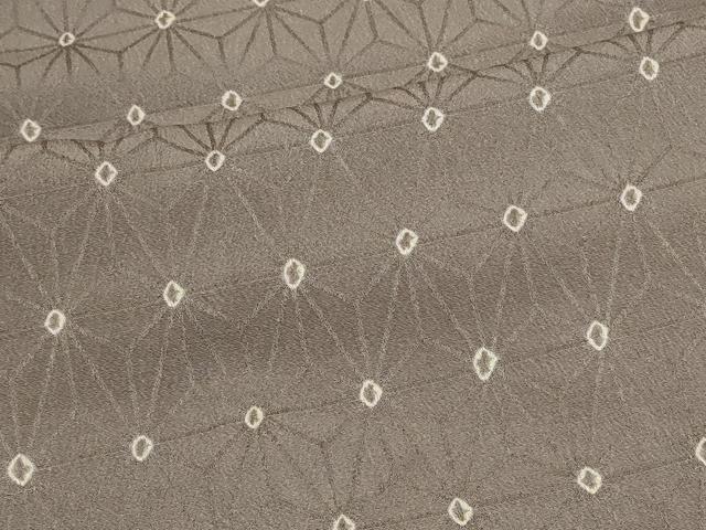 平和屋着物#羽織 絞り 麻の葉文様 正絹 逸品 CABK3339in