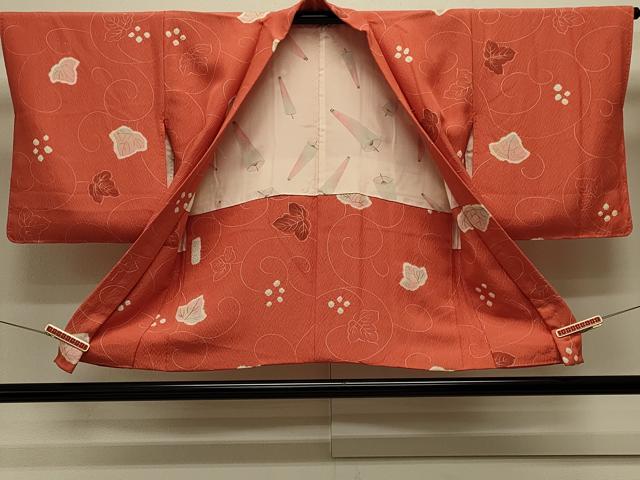 平和屋着物#羽織 絞り 蔦の葉文 正絹 逸品 未使用 CABK3356in