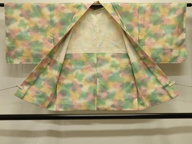 平和屋着物#羽織 霞花文 暈し染め 正絹 逸品 CABK3361in