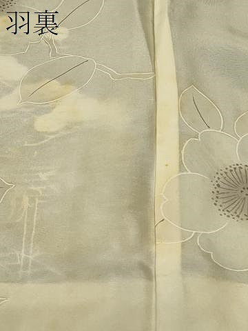 平和屋着物#中国三大刺繍 相良刺繍 総刺繍 羽織 流水風景花文 黒地 正絹 逸品 CABK3387in