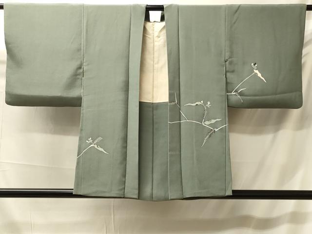 平和屋着物#羽織 枝葉文 正絹 逸品 CABK3406in