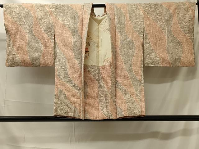 平和屋着物#羽織 総絞り 流水青海波文 正絹 逸品 CABK3408in