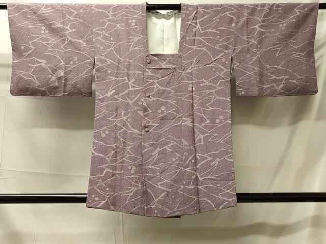 平和屋着物#道行コート ろうけつ染め 枝花文 正絹 逸品 CABK3429in