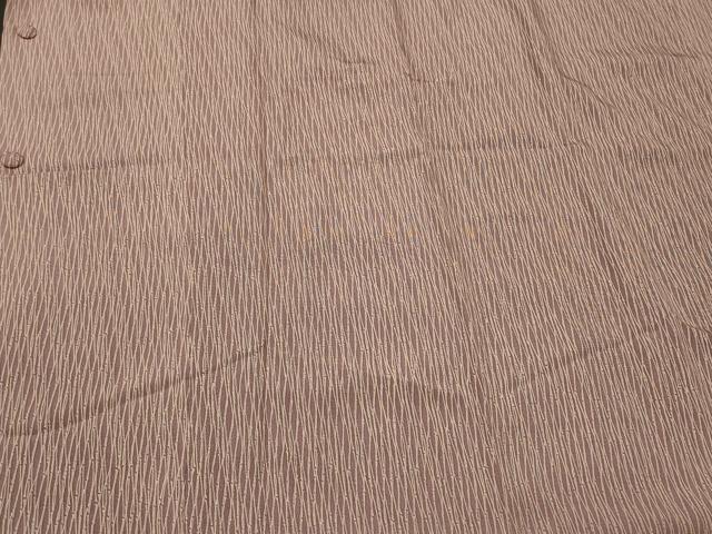 平和屋着物#道行コート 竹縞 正絹 逸品 CABK3430in