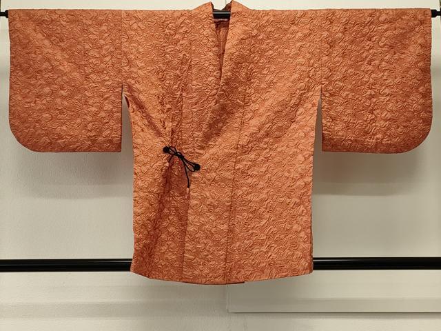 平和屋着物#道中着 刺繍 単衣 草花文 洗える着物 CABK3461in