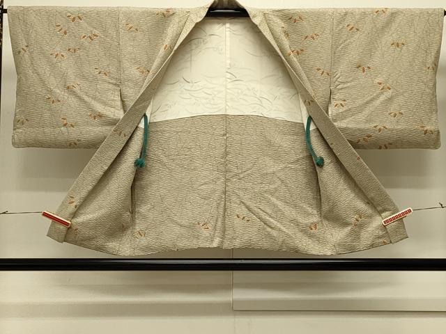 平和屋着物#羽織 絞り 笹文 正絹 逸品 CABK3511in