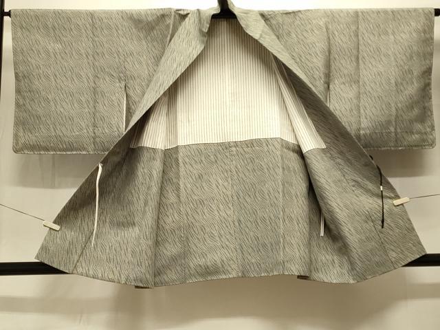 平和屋着物#道中着 流線文 正絹 逸品 未使用 CABK3523in