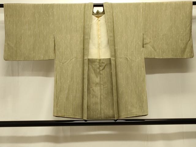 平和屋着物#羽織 竹縞 正絹 逸品 CABK3549in