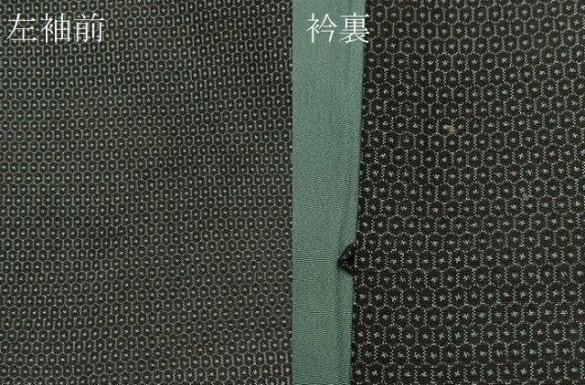 平和屋着物#男性 本場大島紬 長羽織 100亀甲 総詰め 羽裏:虎 正絹 逸品 CABK3568in