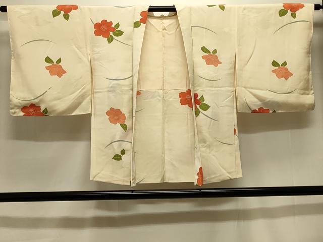 平和屋着物#羽織 草花文 正絹 逸品 CABK3594in