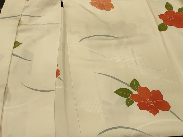 平和屋着物#羽織 草花文 正絹 逸品 CABK3594in