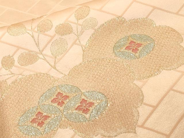 平和屋着物■訪問着 松竹梅桐文 金彩 正絹 逸品 CABK3615ev