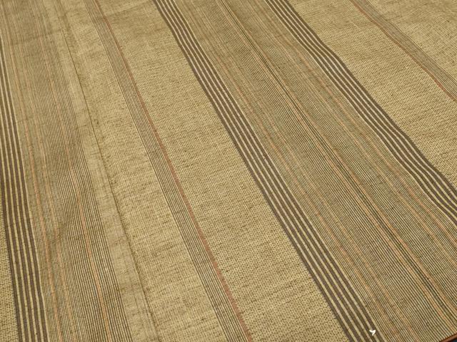 平和屋着物■上質な紬 80亀甲 間道 正絹 逸品 CABK3658ev