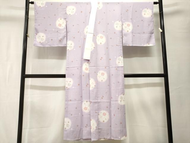 平和屋着物■長襦袢 無双仕立て 舞桜文 暈し染め 洗える着物 CABK3724ev
