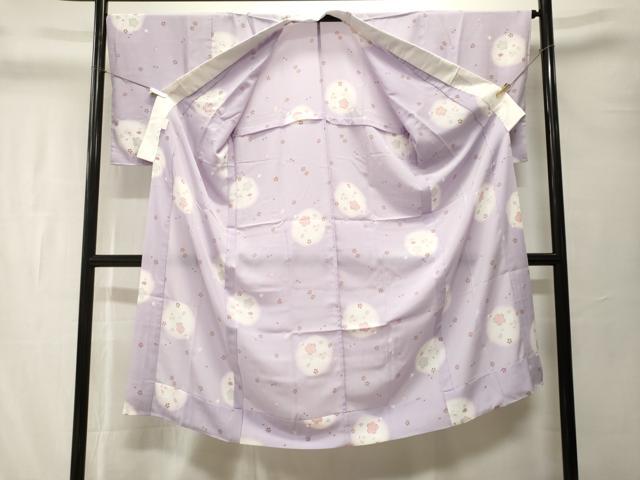 平和屋着物■長襦袢 無双仕立て 舞桜文 暈し染め 洗える着物 CABK3724ev