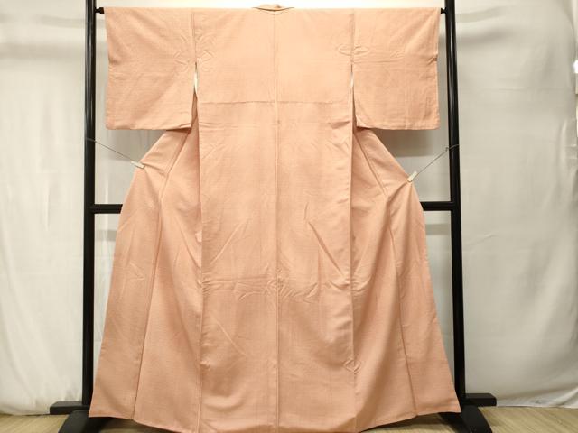 平和屋着物■江戸小紋 亀甲花繋ぎ 正絹 逸品 CABK3729ev