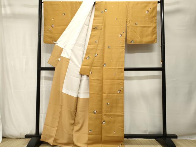 平和屋着物■小紋 幾何学文 洗える着物 CABK3731ev
