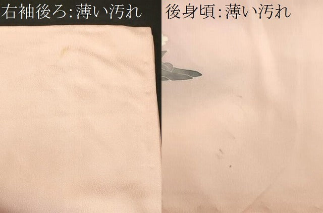 平和屋着物■訪問着 草花文 暈し染め 正絹 逸品 CABK3748ev