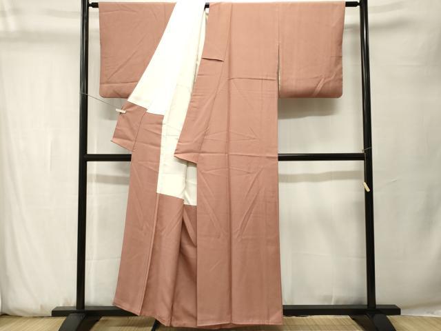 平和屋着物■江戸小紋 草木染 鮫小紋柄 正絹 逸品 CABK3749ev