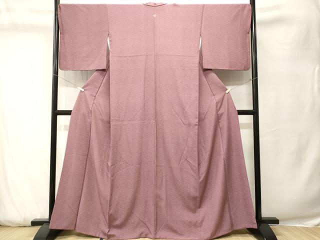 平和屋着物■江戸小紋 蓑亀 正絹 逸品 CABK3761ev