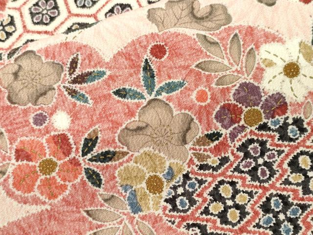 平和屋着物■上質な小紋 辻が花 金彩 正絹 逸品 CABK3796ev