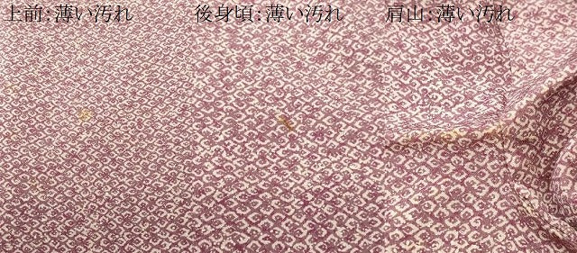 平和屋着物■上質な小紋 花尽くし文 正絹 逸品 CABK3801ev