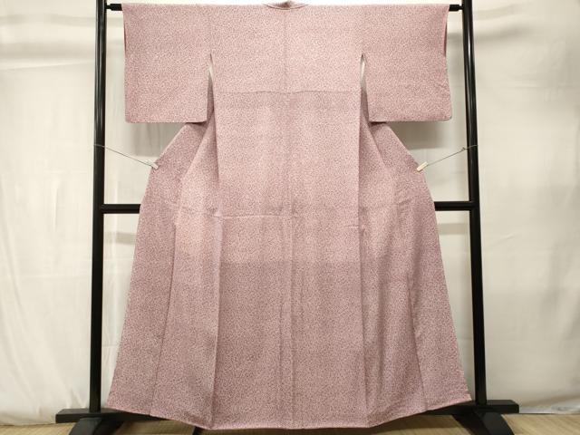 平和屋着物■上質な小紋 花尽くし文 正絹 逸品 CABK3801ev