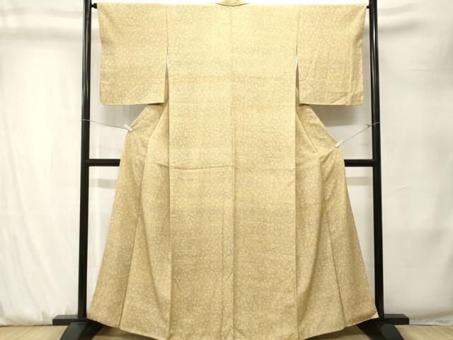平和屋着物■上質な小紋 菊尽くし文 正絹 逸品 CABK3907ev