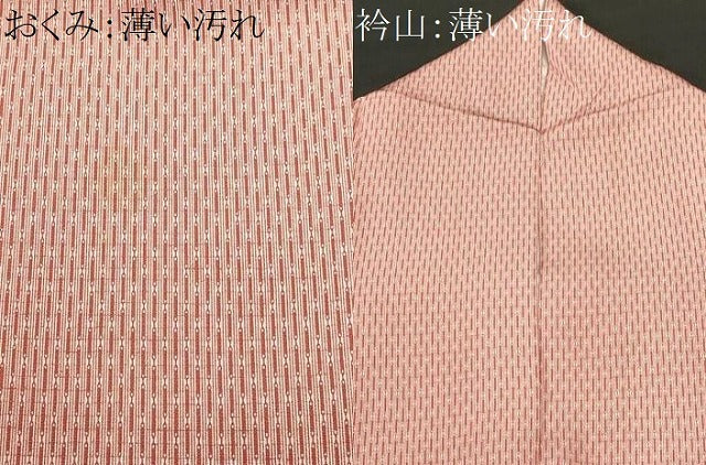 平和屋着物■江戸小紋 関正三郎 間道 正絹 逸品 CABK3935ev