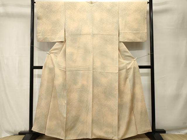 平和屋着物■上質な小紋 霞文 正絹 逸品 CABK3956ev